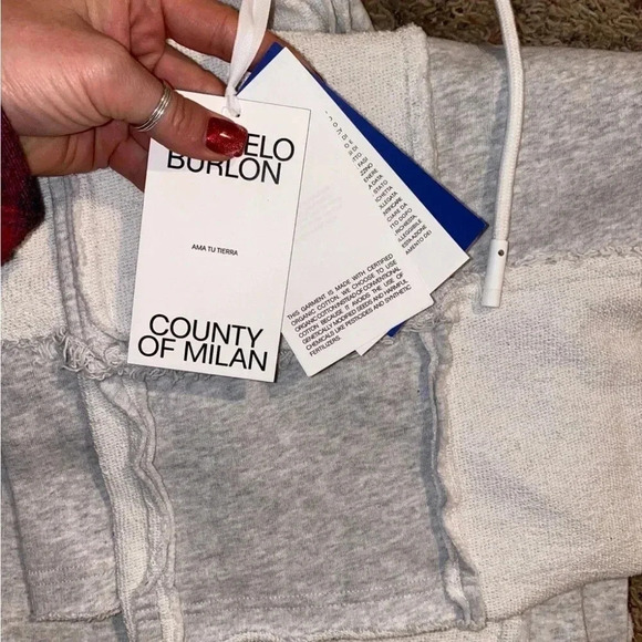 marcelo burlon county of milan CROSS INSIDE OUT SWEATPANTS - Picture 6 of 12